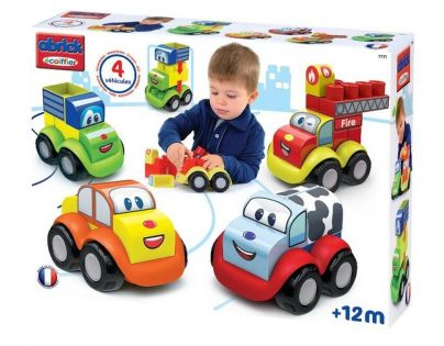 Abrick Maxi 7771 4 druhy skladacích autíčok 57 ks