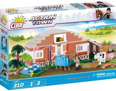 Cobi 1875 Action Town Farma 310 dielikov