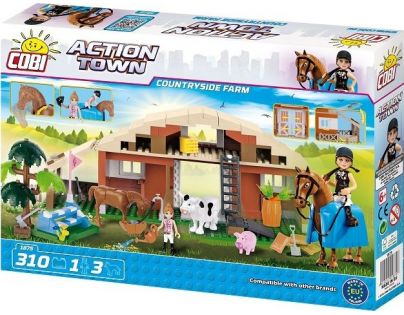 Cobi 1875 Action Town Farma 310 dielikov