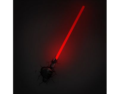 ADC Black Fire Star Wars 3D světlo EP7 Darth Vaderův světelný meč