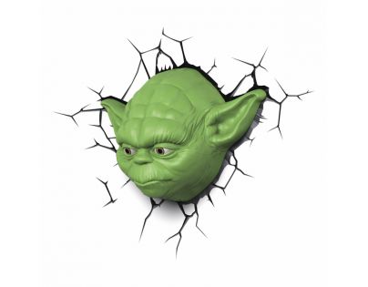 ADC Black Fire 3D světlo EP7 Star Wars Yodova hlava