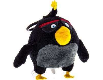 Prívesok na kľúče ADC Blackfire ANGRY BIRDS PLYŠOVÁ HRAČKA BOMB 14 CM
