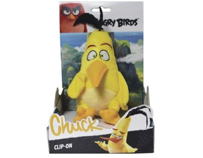 Prívesok na kľúče ADC Blackfire ANGRY BIRDS PLYŠOVÁ HRAČKA CHUCK 14 CM
