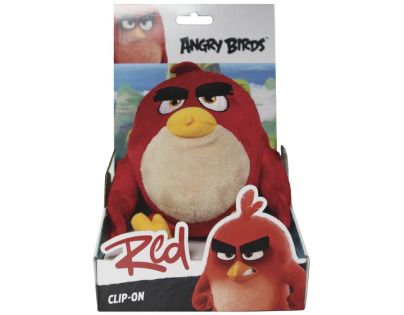 Prívesok na kľúče ADC Blackfire ANGRY BIRDS PLYŠOVÁ HRAČKA RED 14 CM