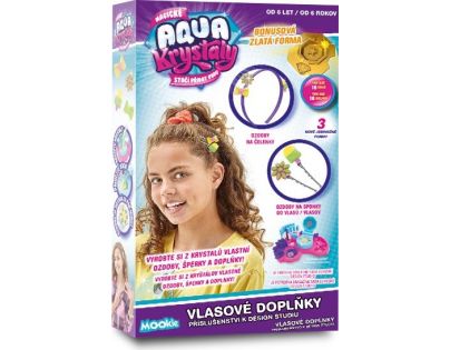 ADC Black Fire Aqua Kryštály Vlasové doplnky