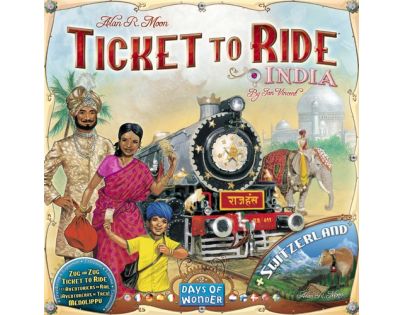 ADC Blackfire Ticket to Ride - India and Switzerland