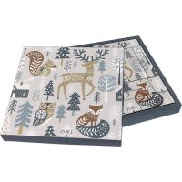Adventný kozmetický kalendár Puzzle Scandic Wildlife 2