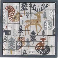 Adventný kozmetický kalendár Puzzle Scandic Wildlife 3