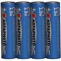 AgfaPhoto Power alkalická batéria LR06 AA, shrink 4ks