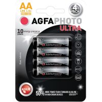 AgfaPhoto Ultra batéria LR06 AA, blister 4ks