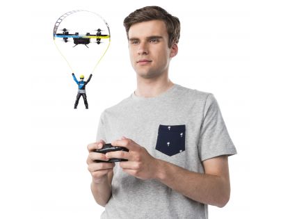 Air Hogs RC figurka na létajícím prkně