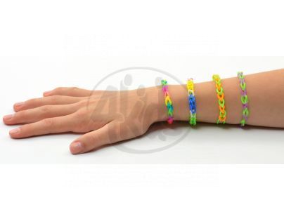 DIY-BANDS - Udělej si svůj náramek (100ks gumiček + náčiní) 620522