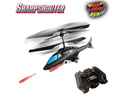 Air Hogs RC vrtulník s výstřely - Modrá