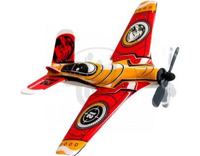 ALLTOYS 21004 -  Air Raiders - letadlo zelené + nabíjecí pistole