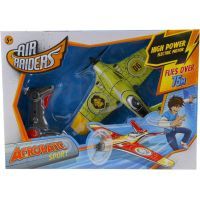 ALLTOYS 21004 -  Air Raiders - letadlo zelené + nabíjecí pistole 3