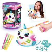 Airbrush - Neon Squish Pals Paint Can 4
