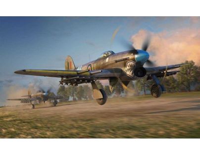 Airfix Classic Kit lietadlo A02041A Hawker Typhoon Mk.Ib 1:72