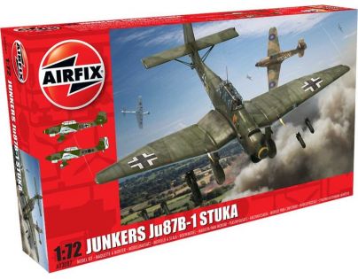 Airfix Classic Kit lietadlo A03087 Junkers JU87 Stuka 1:72 nová forma