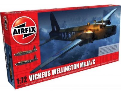 Airfix Classic Kit lietadlo Vickers Wellington Mk.IC 1:72