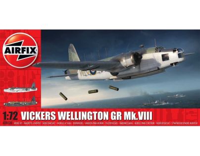 Airfix Classic Kit lietadla A08020 Vickers Wellington Mk.VIII 1:72