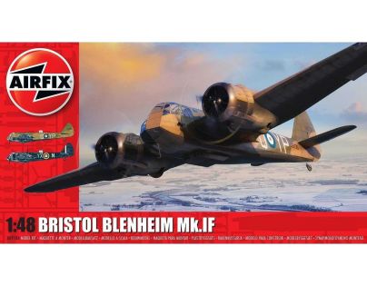 Airfix Classic Kit lietadlo A09186 Bristol Blenheim Mk.IF 1:48