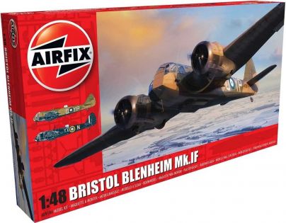 Airfix Classic Kit lietadlo A09186 Bristol Blenheim Mk.IF 1:48