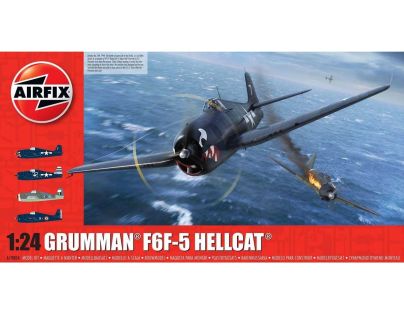 Airfix Classic Kit lietadlo A19004 Grumman F6F5 Hellcat 1:24