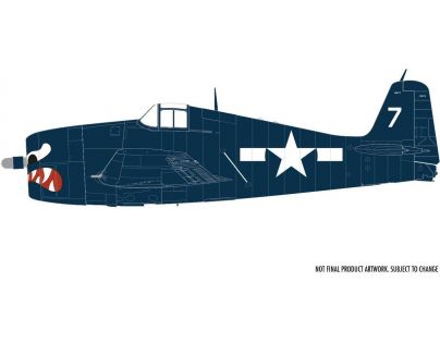 Airfix Classic Kit lietadlo A19004 Grumman F6F5 Hellcat 1:24