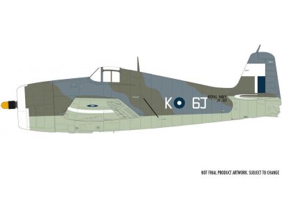Airfix Classic Kit lietadlo A19004 Grumman F6F5 Hellcat 1:24