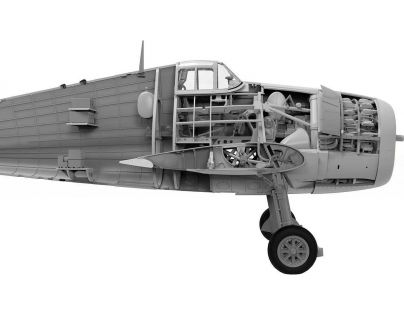 Airfix Classic Kit lietadlo A19004 Grumman F6F5 Hellcat 1:24