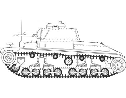 Airfix Classic Kit tank A1362 German Light Tank Pz.Kpfw.35 t 1 : 35