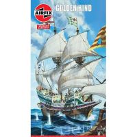 Airfix Classic Kit Vintage loď Golden Hind 1 : 72