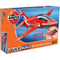 Airfix Quick Build lietadlo J6018 RAF Red Arrows Hawk 5