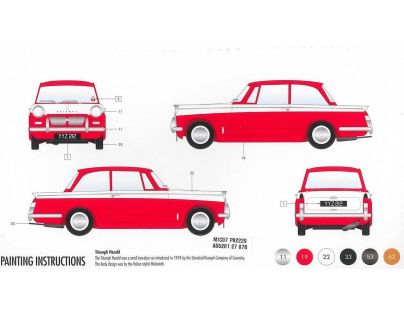 Airfix Starter Set auto A55201 Triumph Herald 1:32