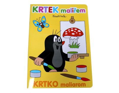Akim Omalovánky Krtek malířem A4