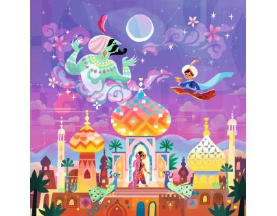 Ravensburger Aladin a carovná lampa 64 dielkov