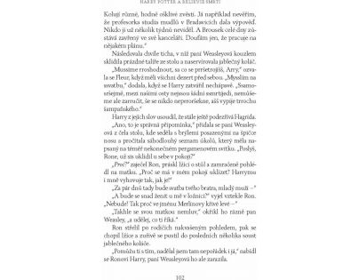 Albatros Harry Potter a relikvie smrti CZ verzia