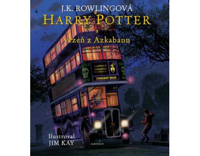 Albatros Harry Potter a vězeň z Azkabanu ilustrované vydanie CZ verzia
