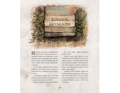 Albatros Harry Potter a vězeň z Azkabanu ilustrované vydanie CZ verzia