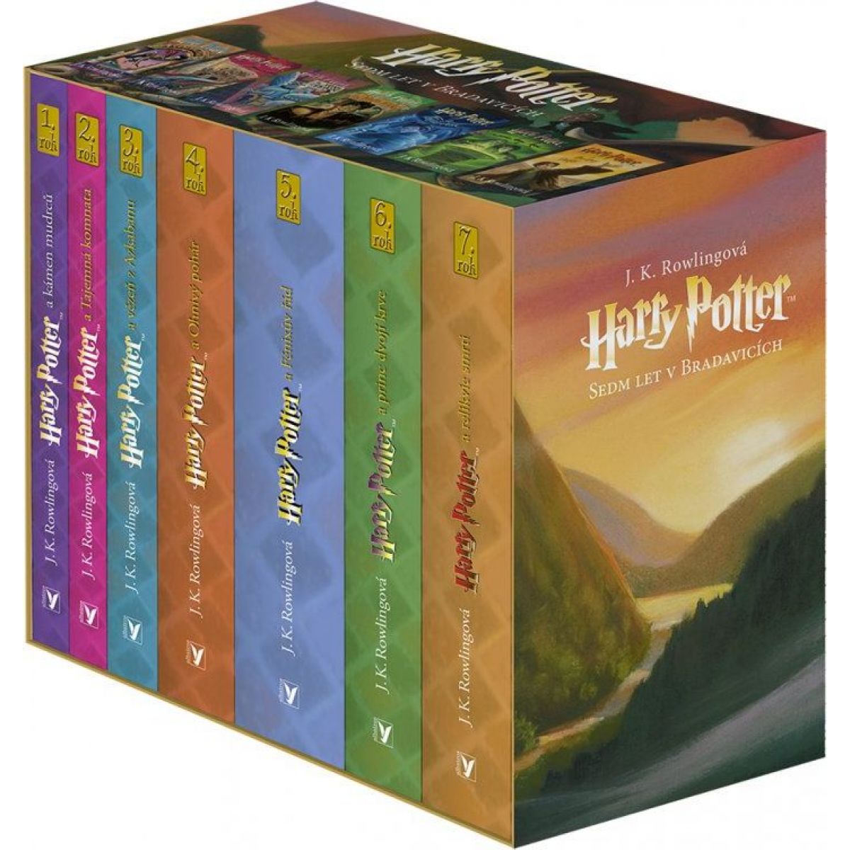 Albatros Harry Potter box 1-7 CZ verzia