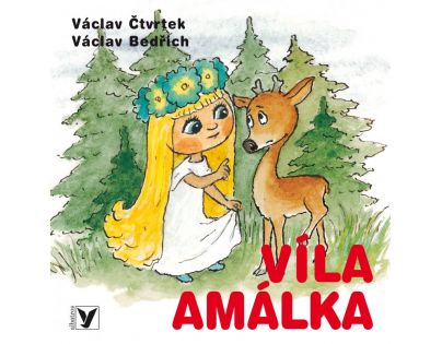 Albatros Knížka Leporelo Víla Amálka