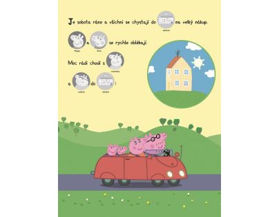 Albatros Peppa Pig Moje první knížka příběhů a aktivit CZ verzia
