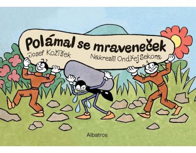 Albatros Polámal se mraveneček leporelo CZ verzia