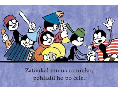 Albatros Polámal se mraveneček leporelo CZ verzia