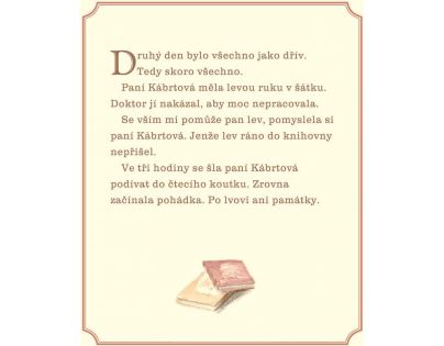 Albatros V knižnici je lev