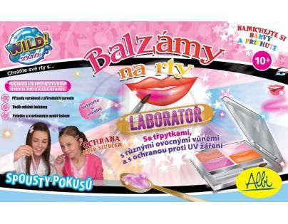 Albi 86390 Balzámy na rty - laboratoř
