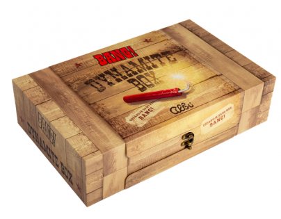 Albi Bang! Dynamite box naplnený s extra komponentmi CZ verzia