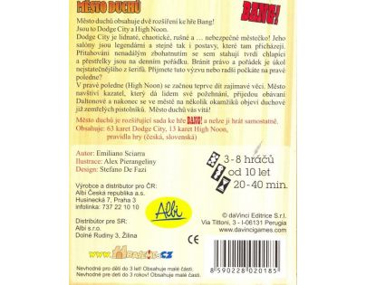 Albi Bang! rozšírenie Mesto duchov