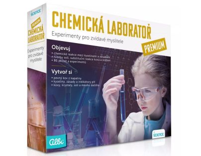 Albi Chemická laboratórium PREMIUM - Poškodený obal