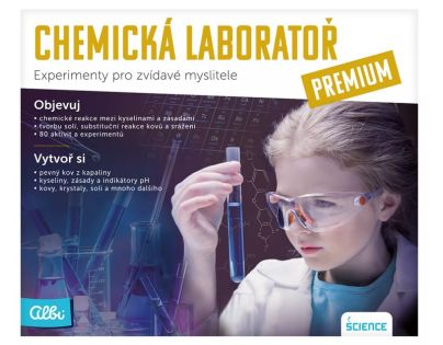 Albi Chemická laboratórium PREMIUM - Poškodený obal